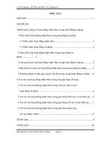 Phân tích vai trò của hoạt động nhận thức trong các giai đoạn tố tụng (điều tra vụ án hình sự, xét xử vụ án hình sự, giáo dục, cải tạo phạm nhân)  rút 