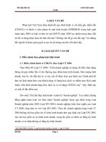 Thực trạng pháp luật cạnh tranh việt nam về chỉ dẫn gây nhầm lẫn, xâm phạm bí mật kinh doanh 