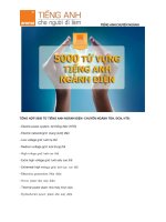 TỔNG hợp 5000 từ VỰNG TIẾNG ANH CHUYÊN NGÀNH điện