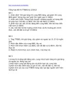 Tổng hợp đề thi TTBĐS kỳ 2 nam 2013 