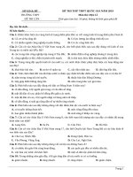 71  đề thi thử THPT QG môn địa lí trường THPT chuyên vĩnh phúc   lần 3   năm 2019 (có lời giải chi tiết) 