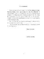 Giải pháp quản lý thuế thu nhập cá nhân từ tiền lương, tiền công tại cục thuế thừa thiên huế 