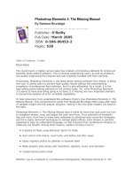 OReilly photoshop elements 3 the missing manual mar 2005 ISBN 0596004532  