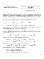 73  đề tập huấn thi THPT quốc gia 2019 môn toán sở GDĐT bắc ninh   năm 2019   có lời giải chi tiết 