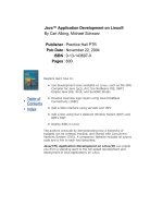 Prentice hall java application development on linux dec 2004 ISBN 013143697x  