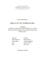Tìm hiểu vai trò, chức năng, nhiệm vụ của cán bộ phụ trách nông nghiệp tại xã quảng khê   huyện ba bể   tỉnh bắc kạn 