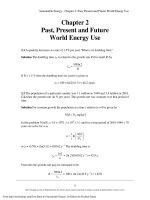 Test bank for sustainable energy 1st edition by richard dunlap 