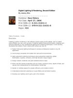 New riders digital lighting and rendering 2nd edition apr 2006 ISBN 0321316312  