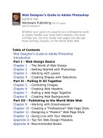 Wordware web designers guide to adobe photoshop dec 2005 ISBN 1598220012  