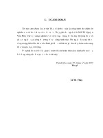 Nâng cao hiệu quả hoạt động tín dụng cho vay của ngân hàng sacombank chi nhánh thanh hóa 