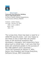 Addison wesley enterprise java security building secure and robust J2EE applications feb 2004 ISBN 0321118898  
