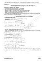 Phân tích tìm lời giải bài toán bằng tư duy sáng tạo và những suy luận có lý PHƯƠNG TRÌNH vô tỷ 