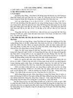 Đặc điểm tự nhiên lưu vực sông Hồng  Sông Thái Bình