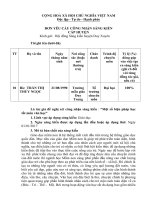 DON YEU CAU CONG NHAN SANG KIEN KINH NGHIEM