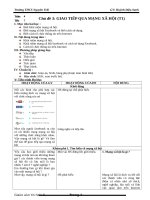 Giao an tin hoc 9 1819 chu de 3