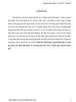 Phân tích khái niệm người khuyết tật  so sánh quy định của pháp luật quốc tế với pháp luật việt nam về khái niệm người khuyết tật  9 điểm 