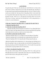 Bài tập nhóm tháng 1 ASEAN (8 điểm) phân tích và so sánh pháp luật cộng đồng ASEAN với liên minh châu âu qua 4 nội dung nguồn luật, bản chất pháp luậ 