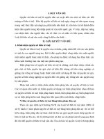 ưu điểm của bảo vệ quyền sở hữu trí tuệ bằng biện pháp dân sự và kiến nghị hoạc thiện pháp luật 