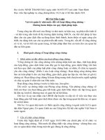 Vai trò quản lý nhà nước đối với hoạt động công chứng – hướng hoàn thiện các quy định pháp luật  