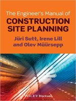The engineers manual of construction site planning by juri sutt, irene lill and olev muursepp