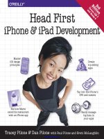 Head first iphone and ipad development, 3rd edition 