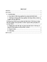 Nêu những hạn chế,bất cập của pháp luật hiện hành về thời hạn sử dụng đất nông nghiệp của hộ gia đình, cá nhân ( 8 điểm) 