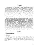 Bình luận cách xác định và quy chế pháp lý các vùng biển thuộc quyền chủ quyền của việt nam trong mối quan hệ với quy định của 