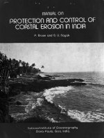Protection and Control of Coastal Erosion in India