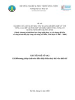 Tính toán điều kiện biên thiết kế công trình biển