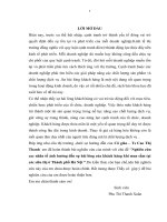 Nghiên cứu cac nhân tố ảnh hưởng đến sự hài lòng của khách hàng khi mua sắm tại các siêu thị ở Thành phố Hà Nội