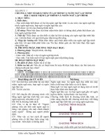 giáo án tin học 11  năm học 2018 2019