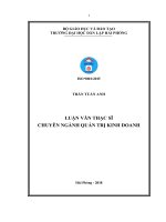 Một số giải pháp hoàn thiện quản lý chất lượng theo tiêu chuẩn ISO 9001 2015 tại UBND quận kiến an, thành phố hải phòng   