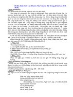 Bộ đề thi vào lớp 10 môn Ngữ văn