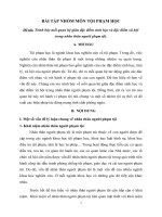 Trình bày mối quan hệ giữa đặc điểm sinh học và đặc điểm xã hội trong nhân thân người phạm tội.