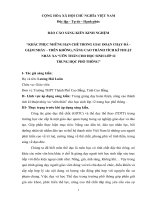 ...Đổi mới Phương pháp tập luyện để nâng cao thành tích chạy ngắn cho HS nam lớp 10 - Copy