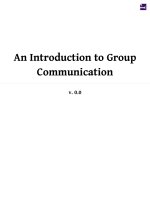an introduction to group communication 