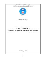 Các nhân tố ảnh hưởng và giải pháp nâng cao năng suất lao động ngành dệt may việt nam   