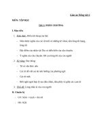 Giáo án Tiếng Việt 2 tuần 2 bài: Tập đọc  Phần thưởng