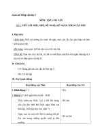 Giáo án Tiếng Việt 2 tuần 8 bài: Tập làm văn  Mời, nhờ, yêu cầu, đề nghị. Kể ngắn theo câu hỏi