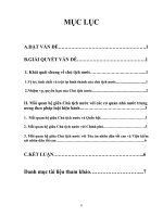 Mối quan hệ giữa chủ tịch nước với các cơ quan nhà nước ở trung ương theo pháp luật hiện hành 