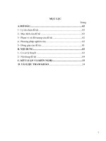 SKKN ứng dụng tích phân để giải các bài toán trắc nghiệm tính diện tích hình phẳng 