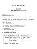 Giáo án Tiếng Việt 2 tuần 4 bài: Tập đọc  Bím tóc đuôi sam