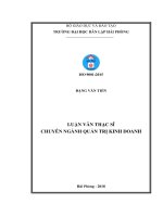 Chiến lược phát triển kinh tế   xã hội huyện bạch long vĩ đến năm 2030   