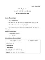 Giáo án Tiếng Việt 2 tuần 8 bài: Tập làm văn  Mời, nhờ, yêu cầu, đề nghị. Kể ngắn theo câu hỏi