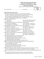 Đề KSCL môn KHTN 9 tỉnh phú thọ 2019 (1) 