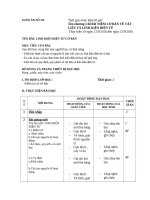 Giáo án 02 linh kiện điện tử