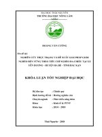 Nghiên cứu thực trạng và đề xuất giải pháp giảm nghèo bền vững theo tiêu chí nghèo đa chiều tại xã yến dương   huyện ba bể   tỉnh bắc kạn 