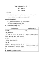 Giáo án Tiếng Việt 2 tuần 24 bài: Kể chuyện  Quả tim khỉ