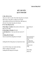 Giáo án Tiếng Việt 2 tuần 24 bài: Kể chuyện  Quả tim khỉ