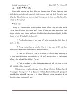 Bài tập nhóm 1 TM2 công ty a (trụ sở chính ở hà nội) kinh doanh đồ thủ công mỹ nghệ, muốn có sự hiện diện trên thị trường miền trung để dần mở rộng ho 